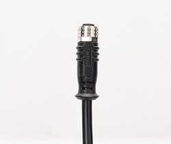 Molded type M8 connectors, 3 pin, 4 pin, 5 pin, 6 pin and 8 pin male and female waterproof cables