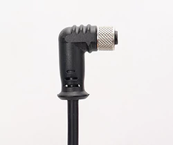 Molded type M8 connectors, 3 pin, 4 pin, 5 pin, 6 pin and 8 pin male and female waterproof cables