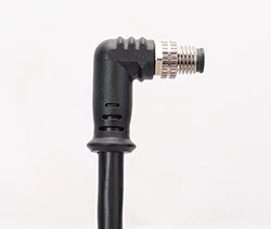 Molded type M8 connectors, 3 pin, 4 pin, 5 pin, 6 pin and 8 pin male and female waterproof cables