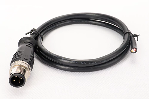 M12 Molded Connector,M12 Waterproof Connector Cable