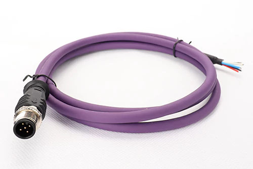 M12 Molded Connector,M12 Waterproof Connector Cable