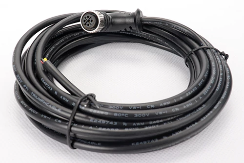 M12 Molded Connector,M12 Waterproof Connector Cable